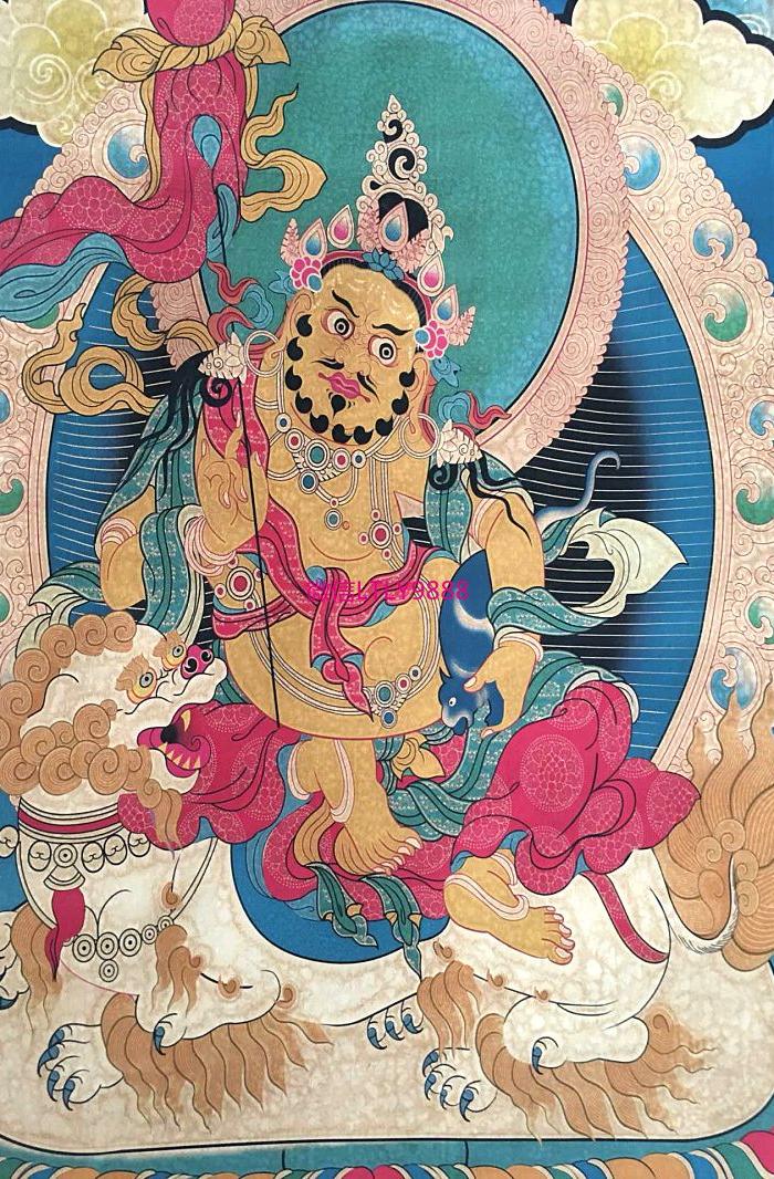 旧藏唐卡人物纹画