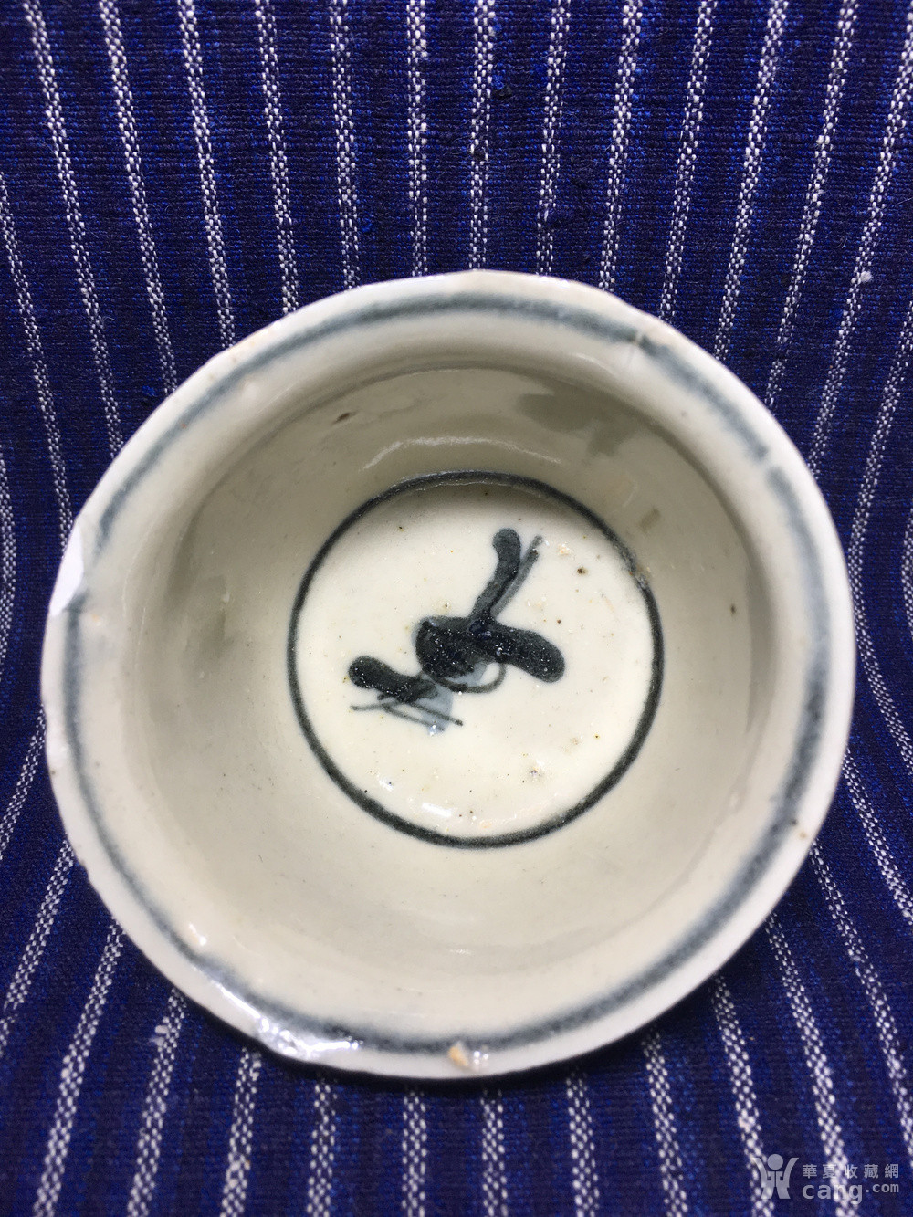 明代青花茶杯