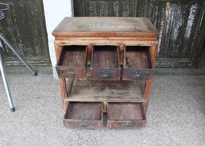 民俗老物件民国老旧家具老桌子小桌子小柜子老式电脑桌复古桌