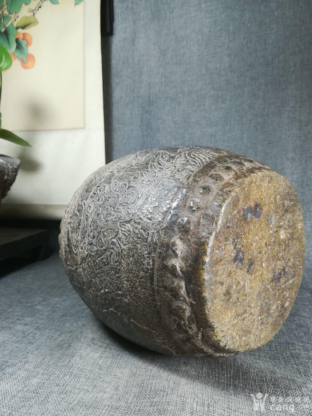 清代老石鼓一只