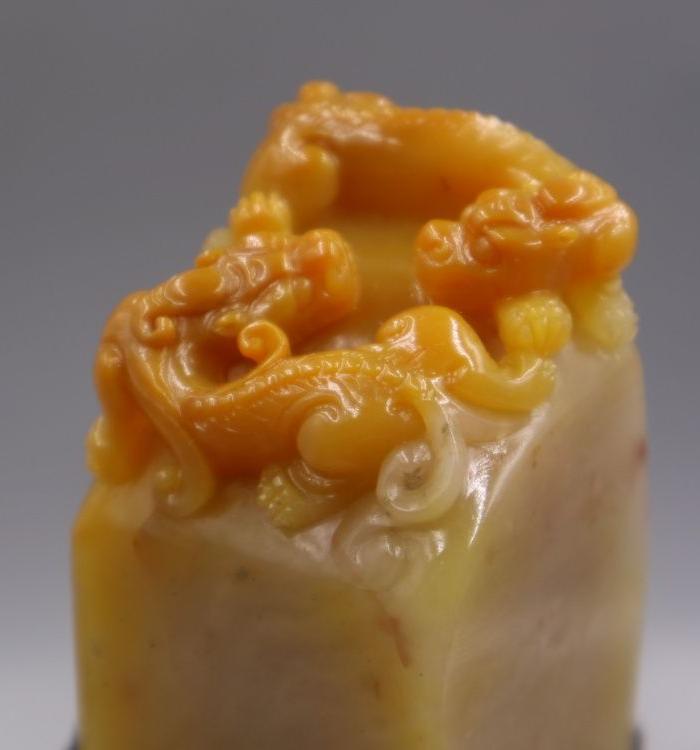 老挝石北部料螭虎 金石篆刻印章石料 印石章藏书章书法刻章