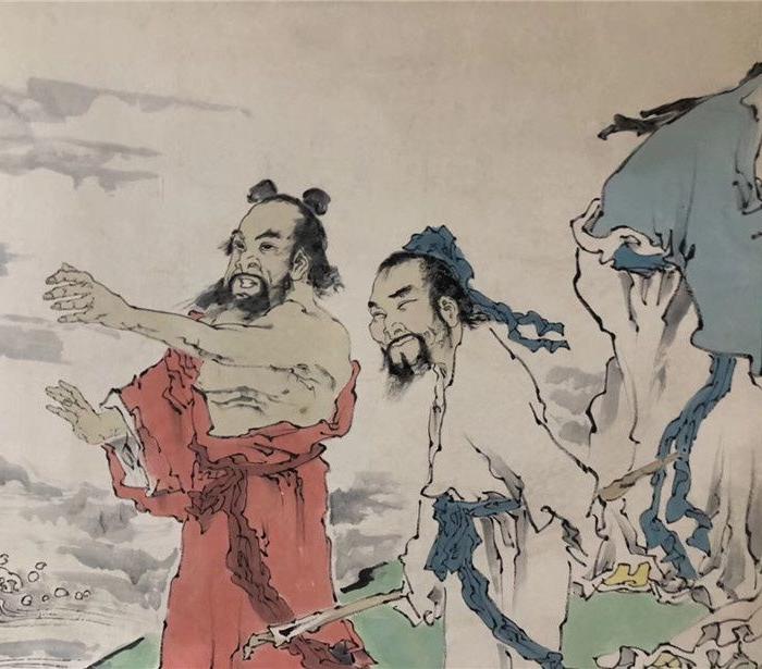 范曾八仙过海图