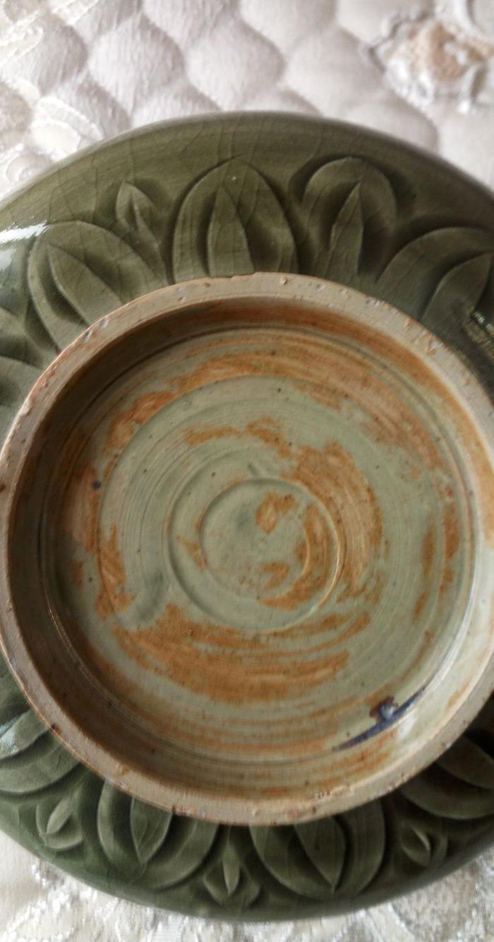 宋耀州窑双鱼纹笔洗