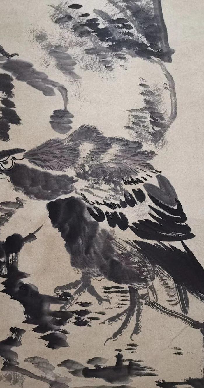 八大山人老鹰作品