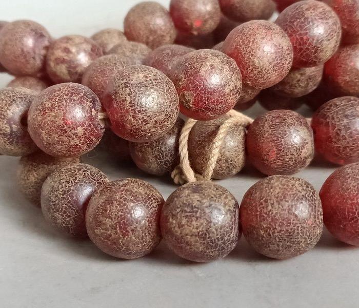 一串老血珀琥珀佛珠108颗