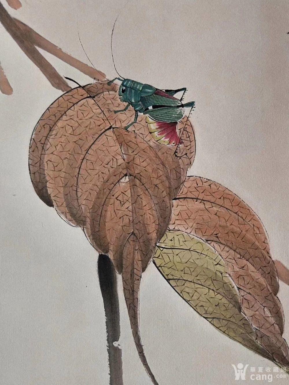 齐白石虫草作品