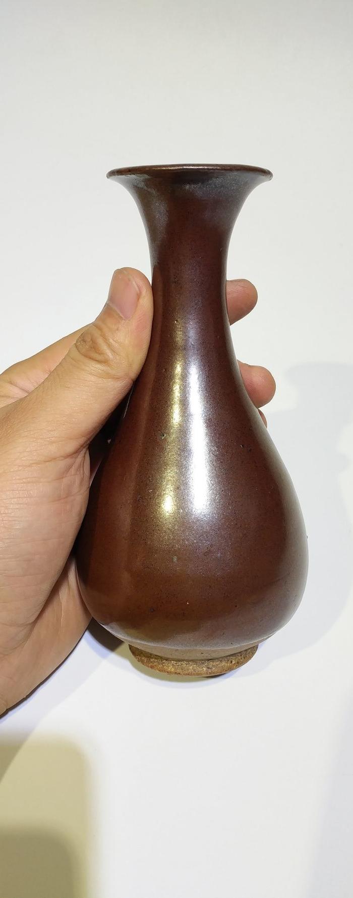 元代 紫金釉小玉壶春