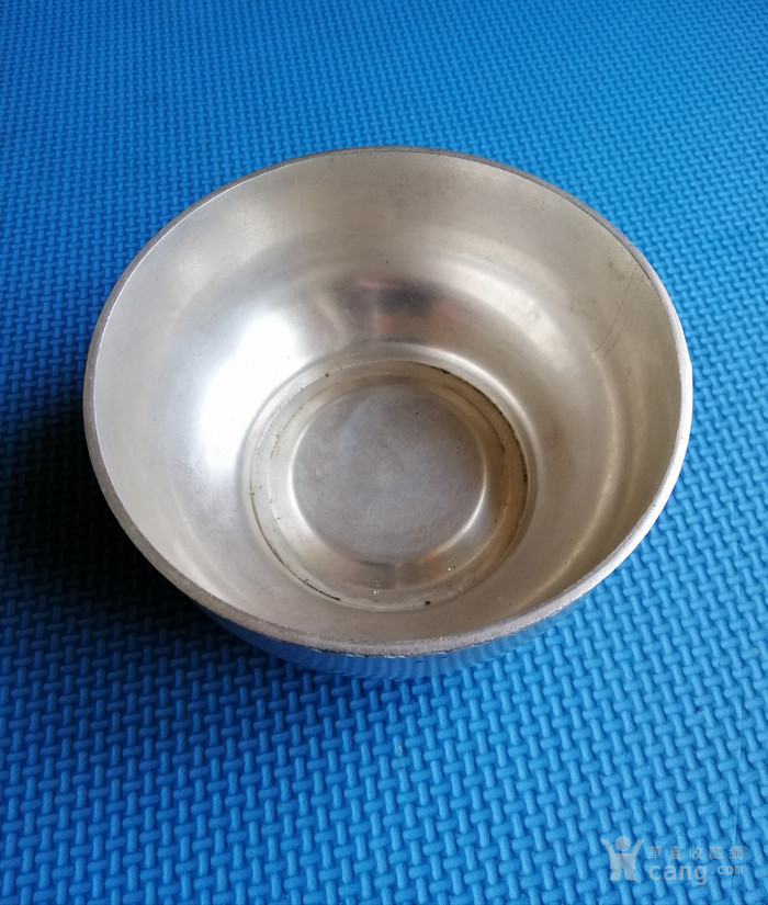 民国大福银楼 双狮耳银碗