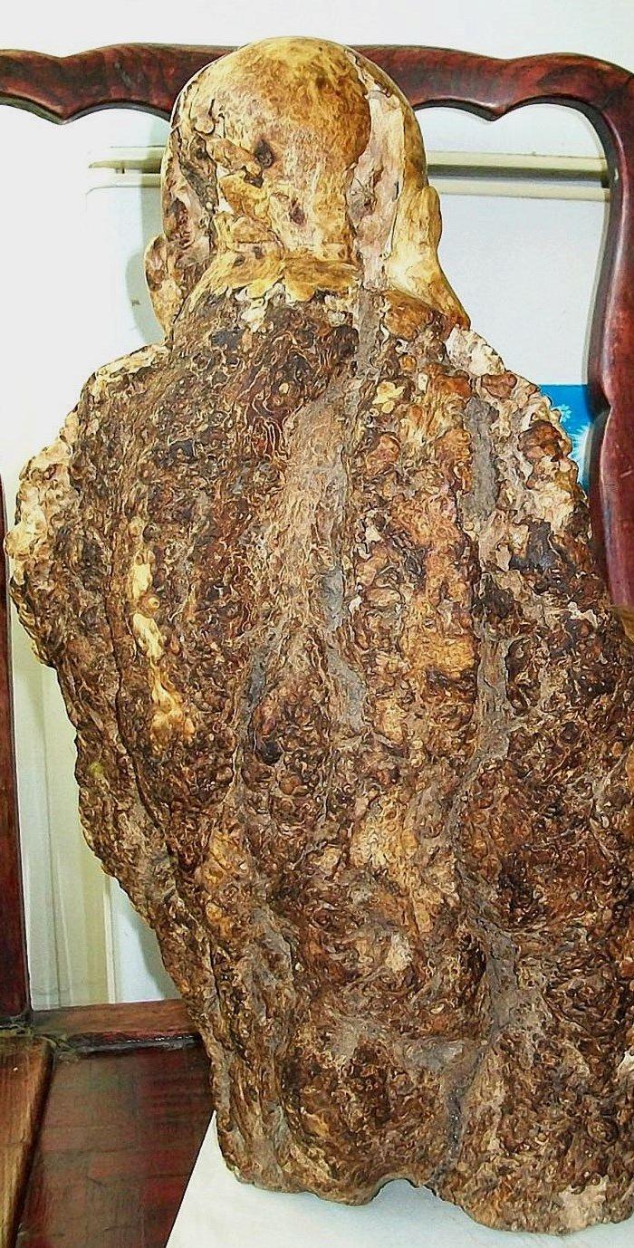 麻梨疙瘩陈化料雕件