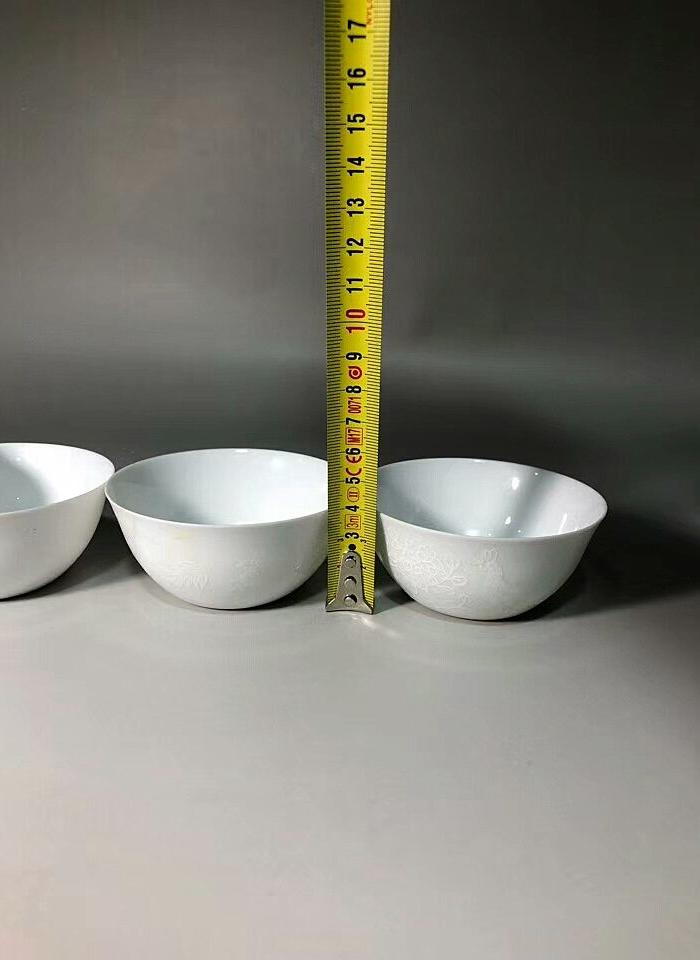 明成化薄胎白瓷鸡缸杯