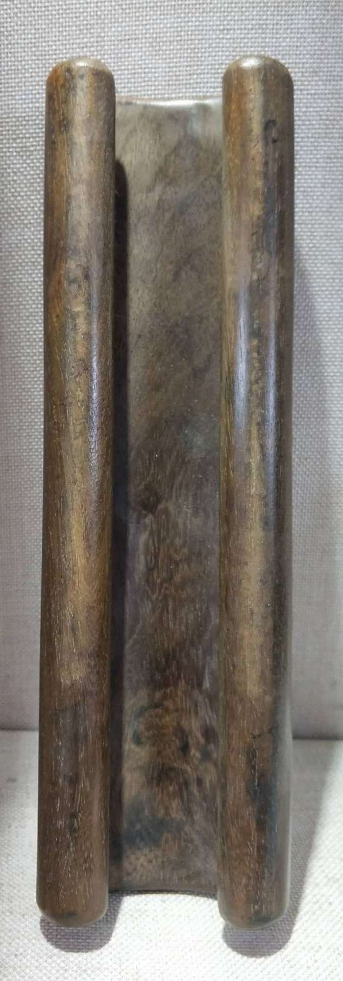 文房四宝雅玩 精品海南黄花梨笔搁 古董古玩老物件