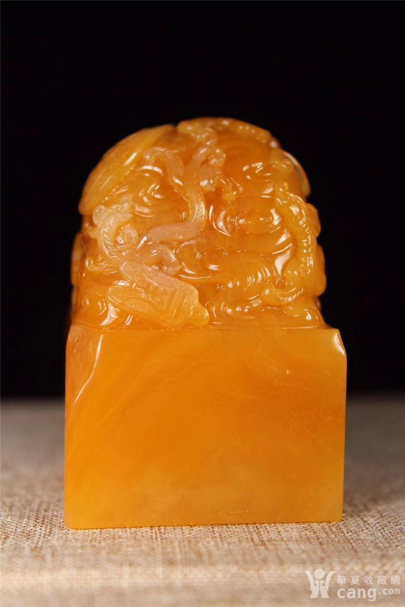 老挝 田黄石 大章料_地摊交易_华夏收藏网