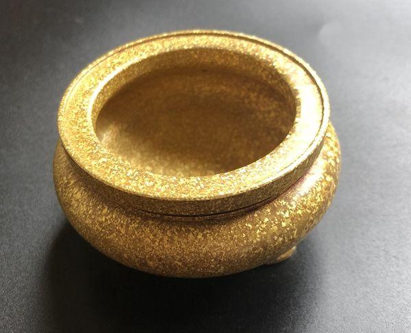 雪花金小香炉