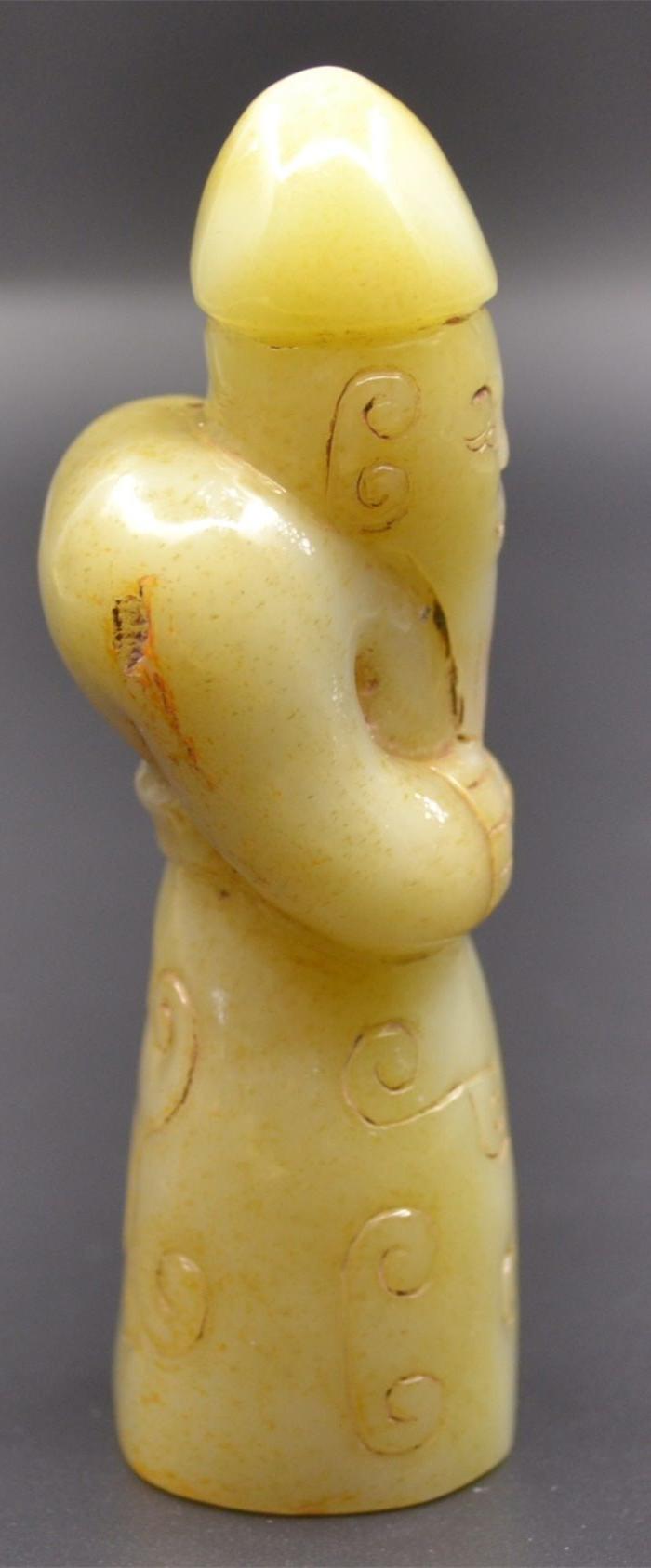 包真 和田玉 佣人 高贵文人 翁仲人