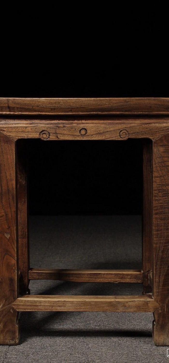 江南 清代 梓木长方凳一张