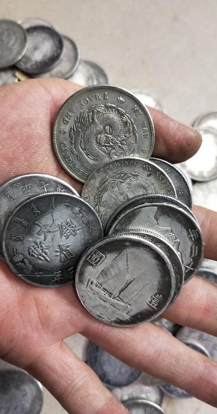 银元_地摊交易_华夏收藏网