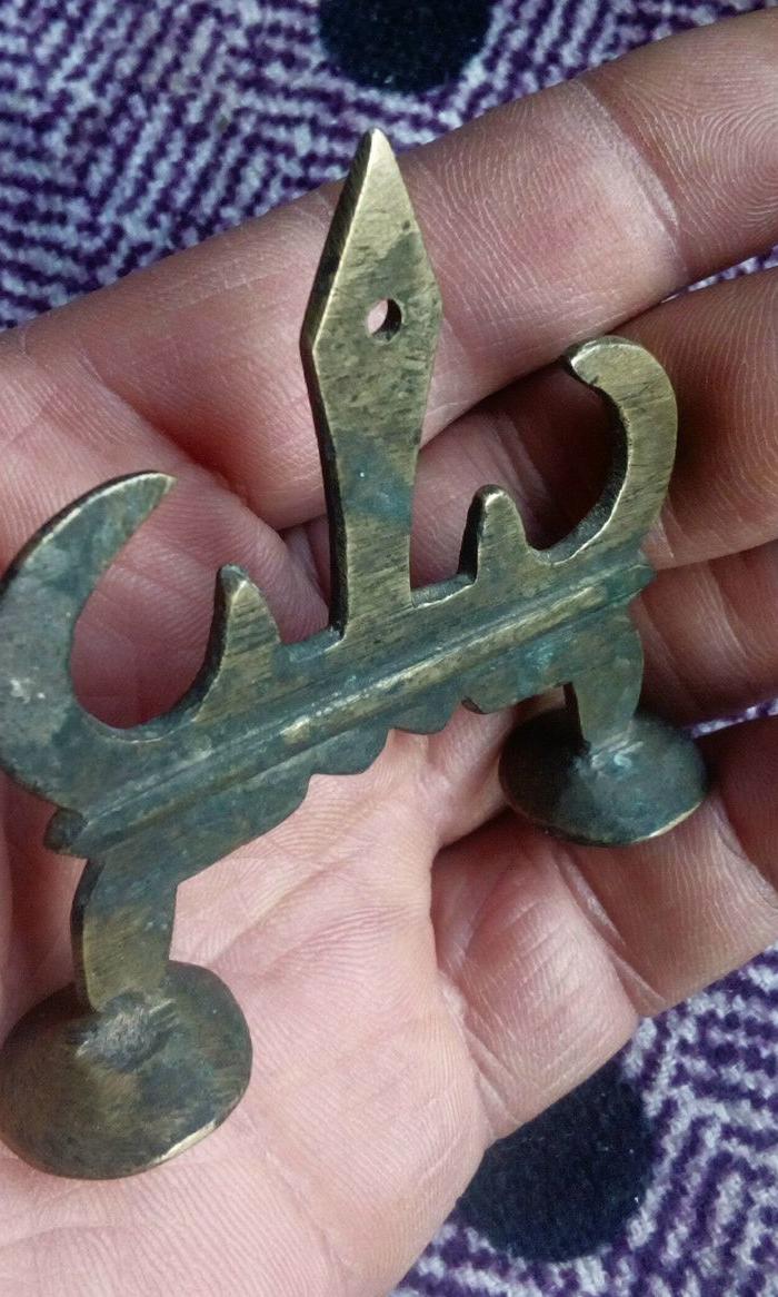 晚清民国铜笔架