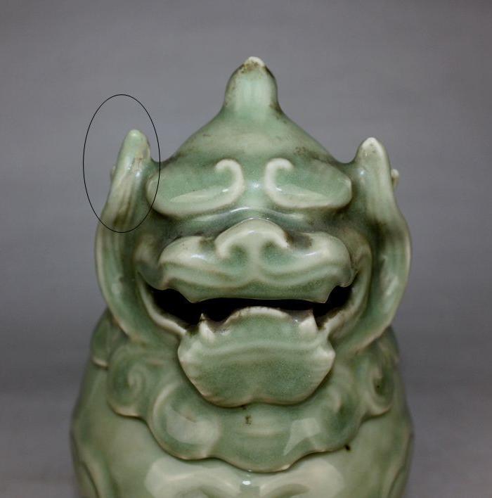 元代瓷器狮子的造型,元代狮子造型特点,明代狮子造型特点_大山谷图库