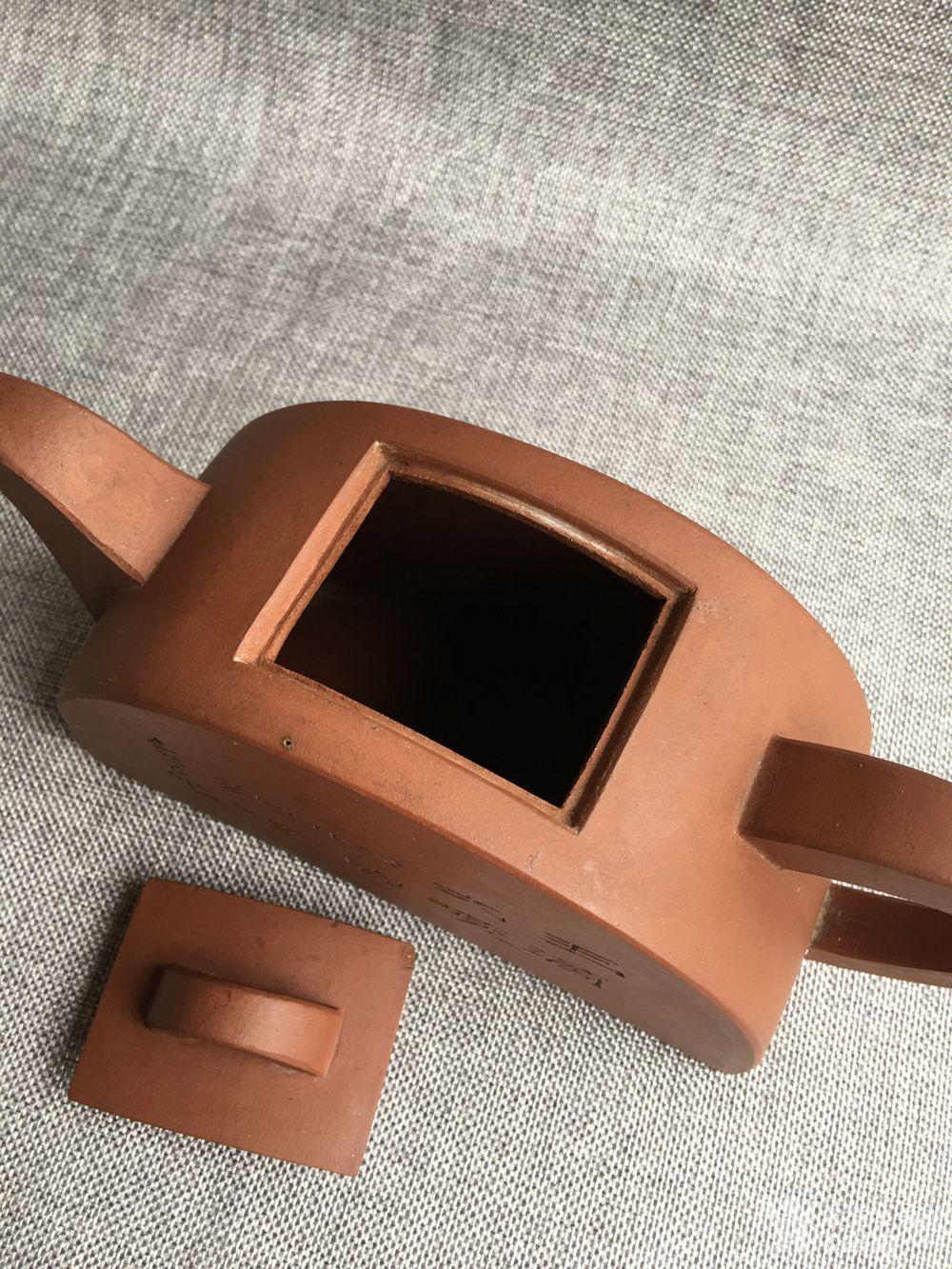 民国名家泉石刻紫砂壶