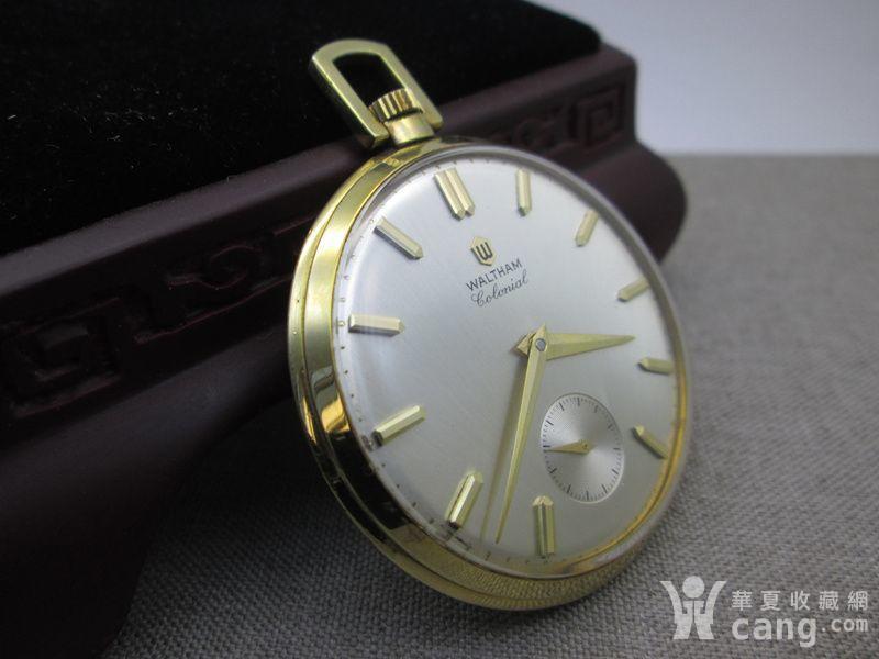 精品收藏瑞士华生包金怀表