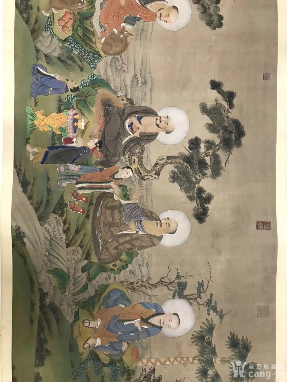 丁观鹏罗汉图