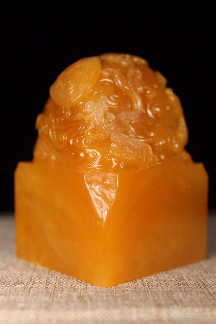 老挝 田黄石 大章料