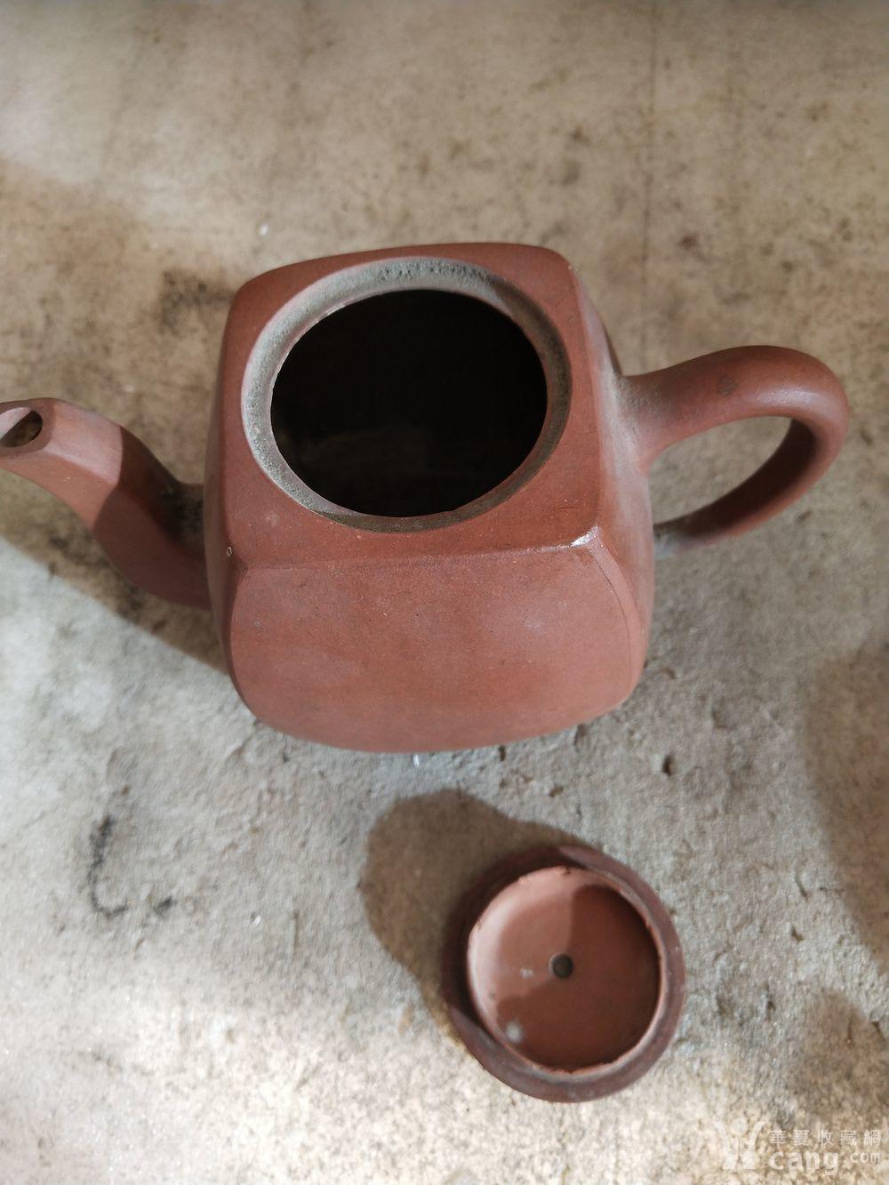 七八十年代小四方紫砂壶