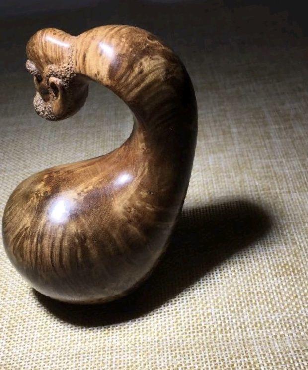 麻梨疙瘩树瘤手把件根雕精品