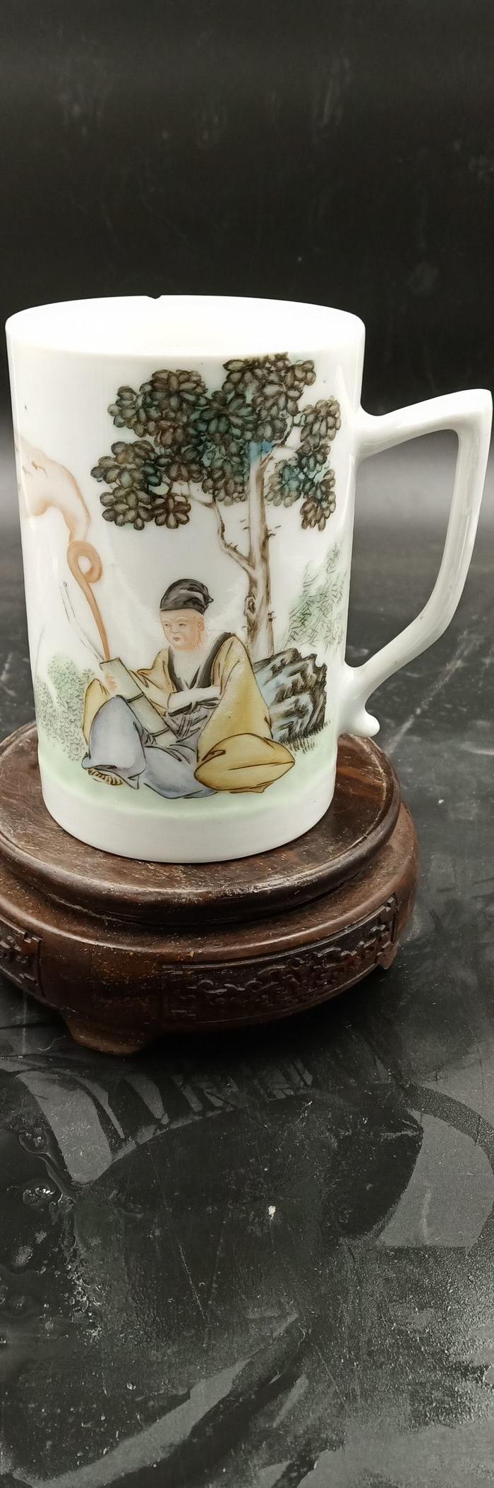 大名家王锡良人物把杯