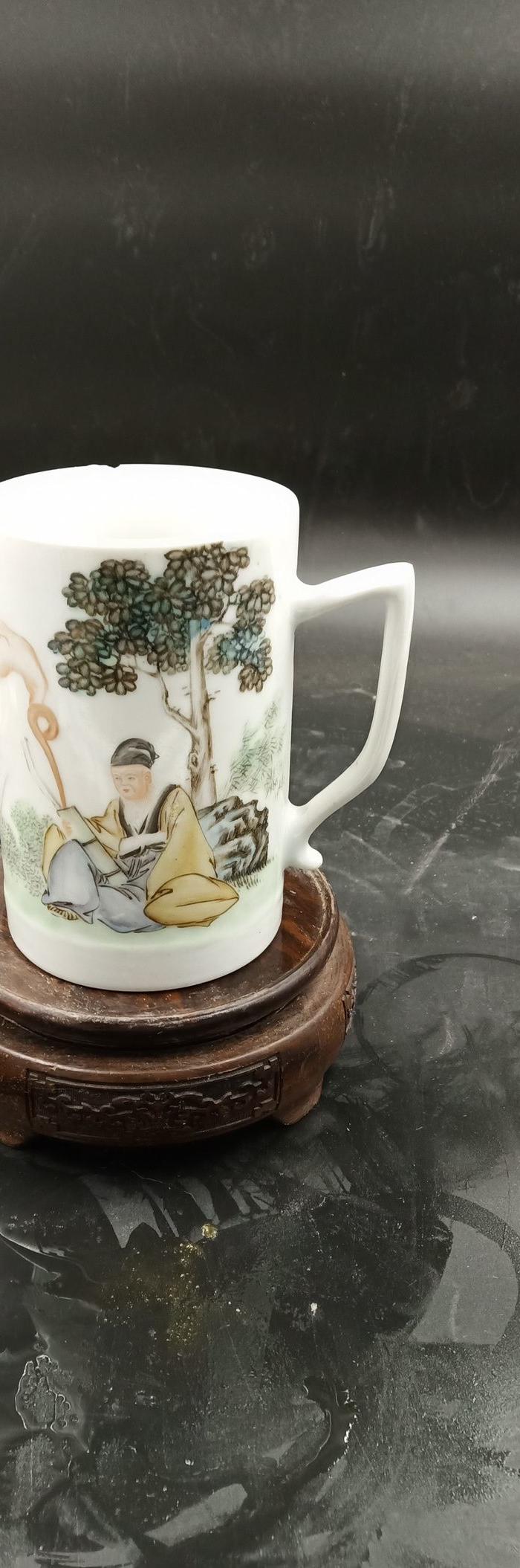 大名家王锡良人物把杯