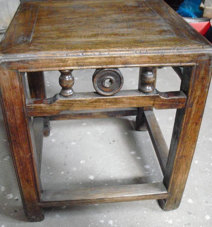 民国苏工方凳一只