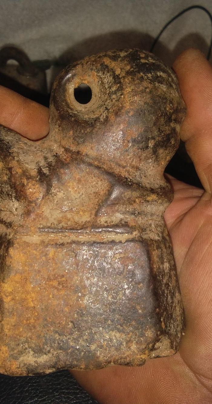 元代铁质秤砣,全品