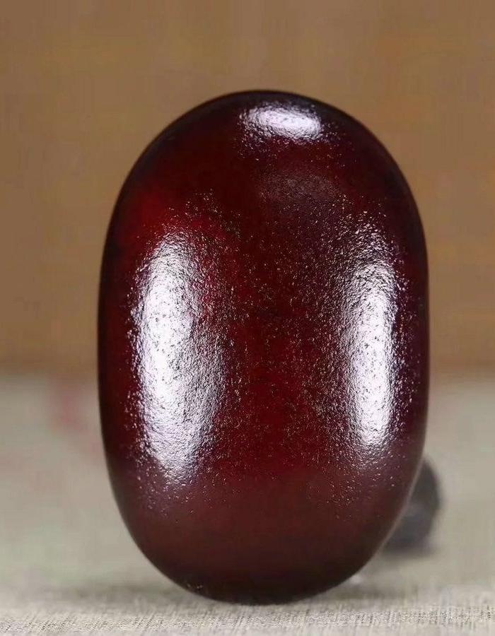 和田红玉籽料韦陀观音菩萨159克7x4.6x3厘米dj