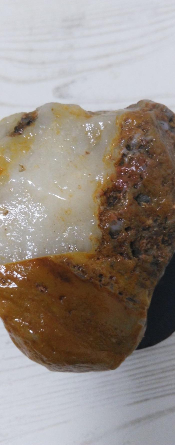 天然黄 白俏色蜡石原石 手把件 挂件