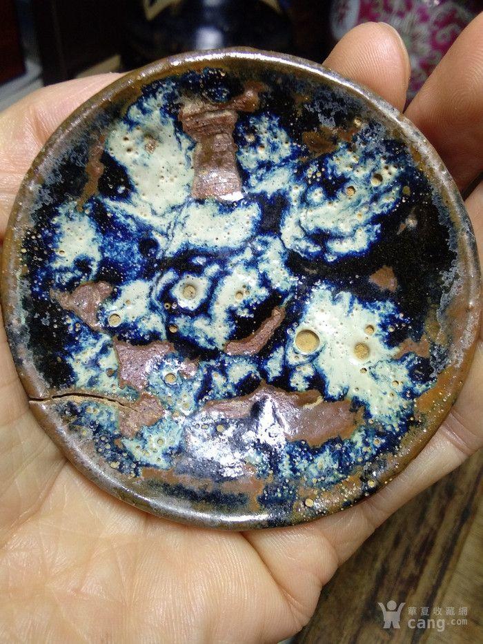 糖代鲁山花釉小笔添