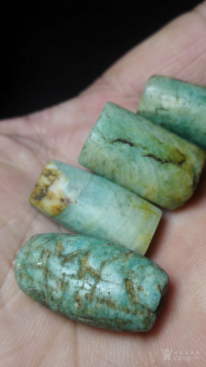 天河石珠子
