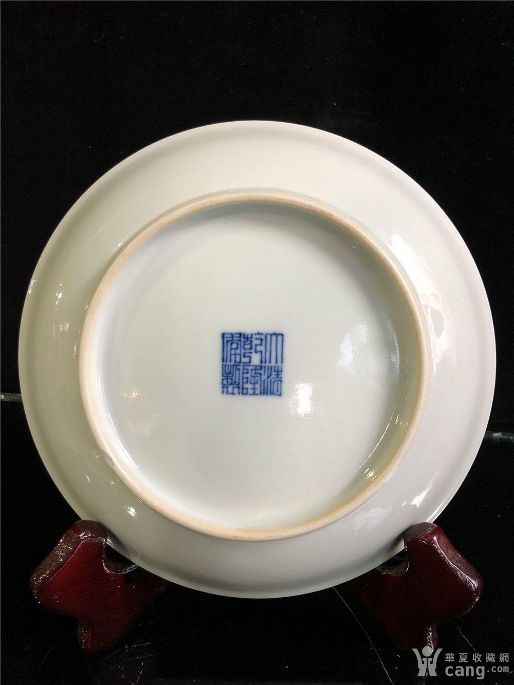 仿古工艺品 瓷器 甜白釉盘子