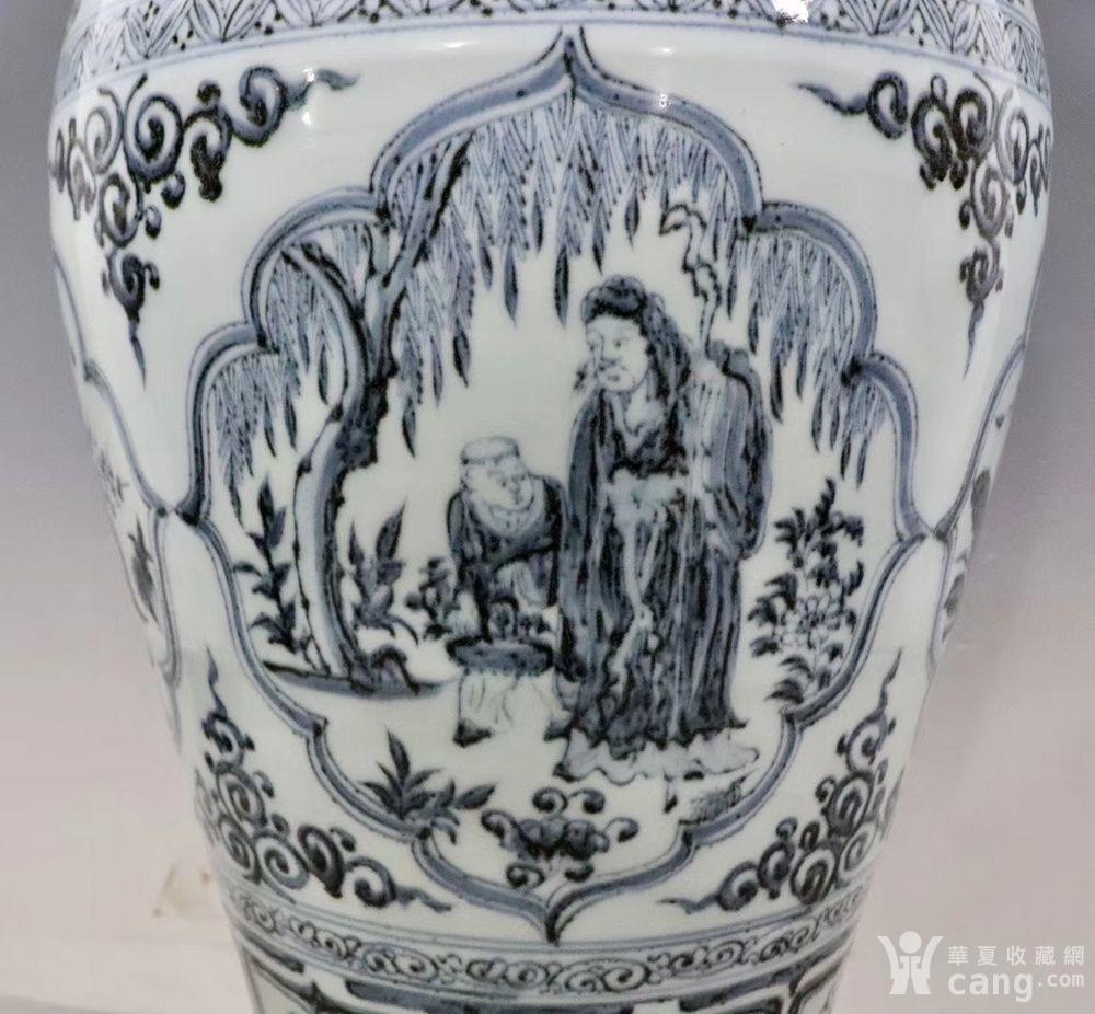 元青花四爱图梅瓶