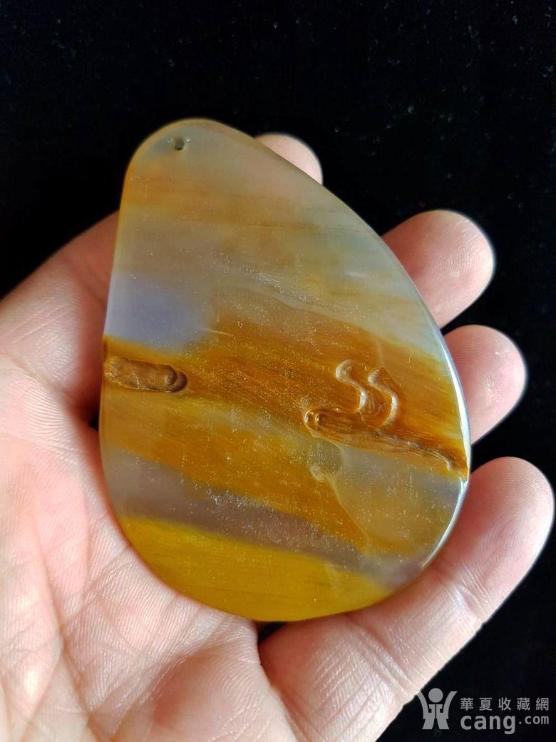 一路连科缅甸树化玉吊坠天然木化玉项坠木化石文玩挂件辟邪护身符