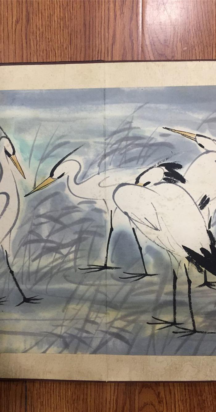 林风眠花鸟 册页