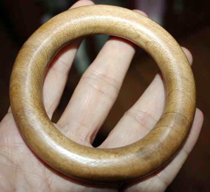 百年老料小叶桢楠金丝楠木古典手镯纯天然木质手镯古朴实木镯