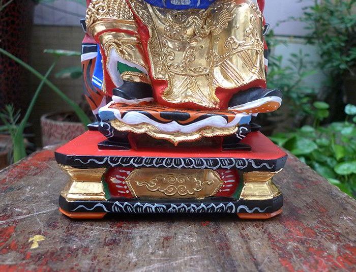 25厘米樟木雕 漆线雕 朱府王爷 朱府千岁 朱王爷 代天巡狩