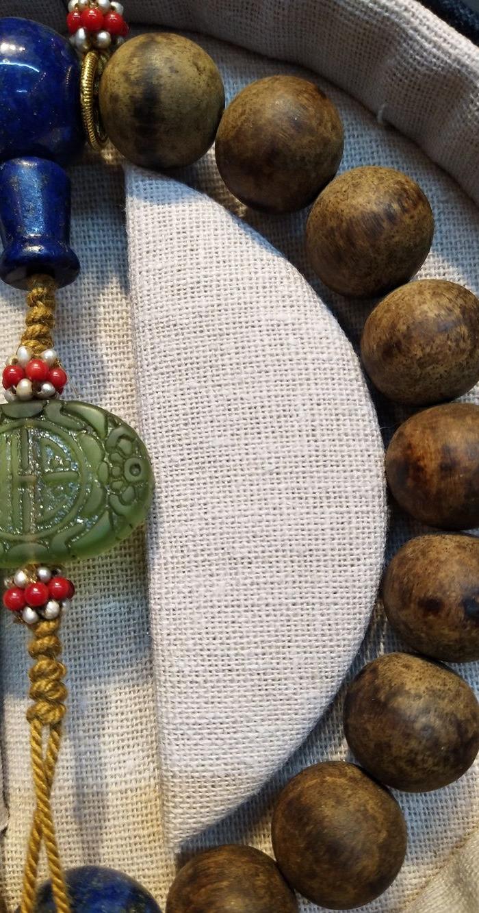 老沉香十八子念珠