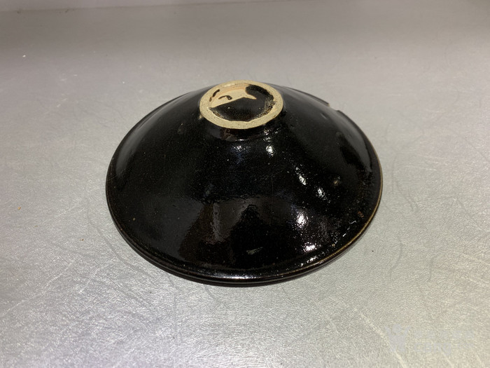 北宋耀州窑黑釉斗笠盏