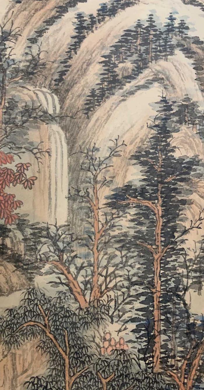 王时敏 层峦叠嶂图