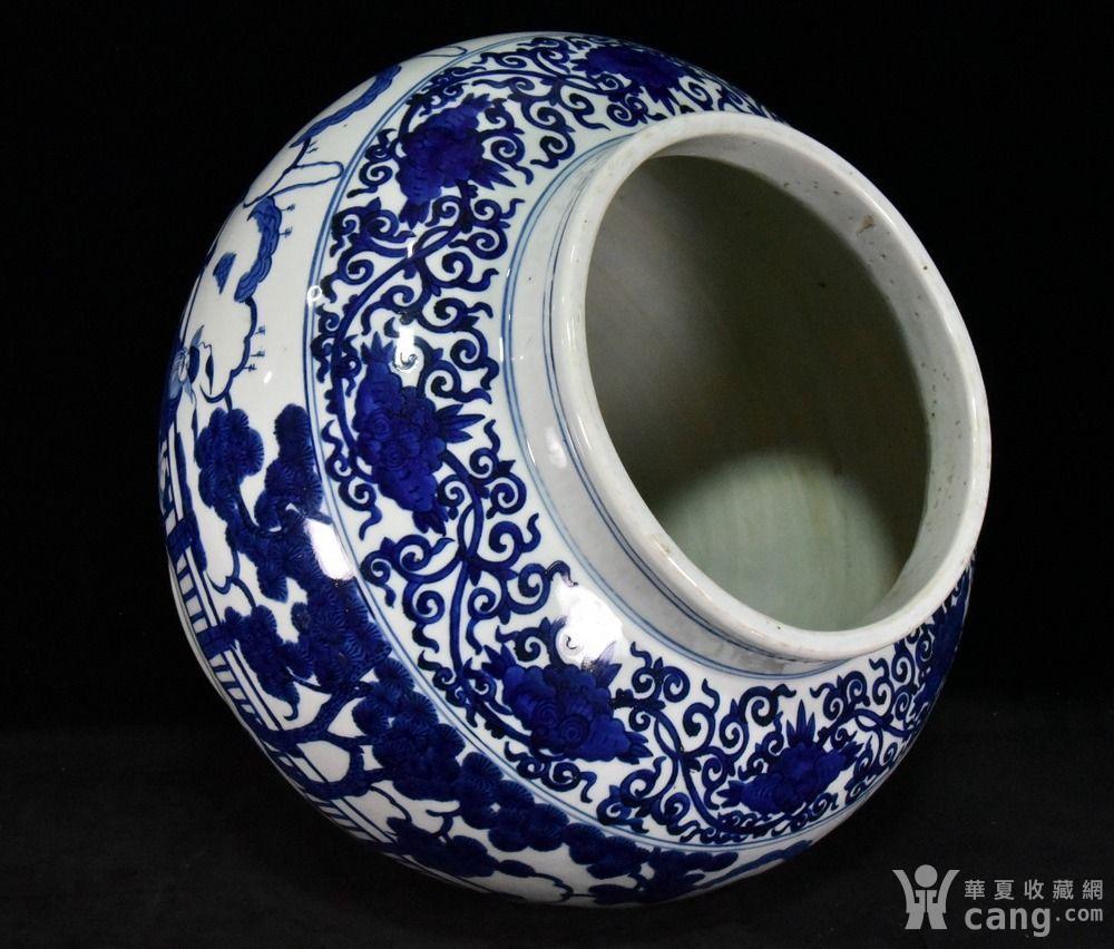 明代万历年开元寺青花八仙祝寿罐