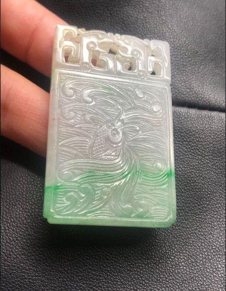 老翡翠鱼化龙牌子