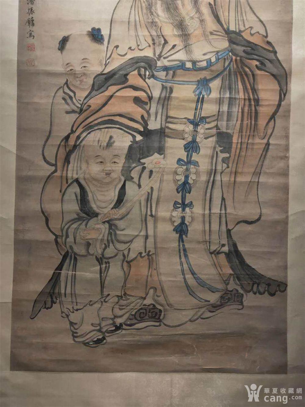 新罗山人华岩人物