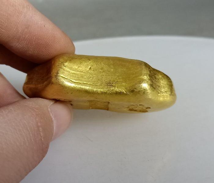 乡下收的顺治年老金块