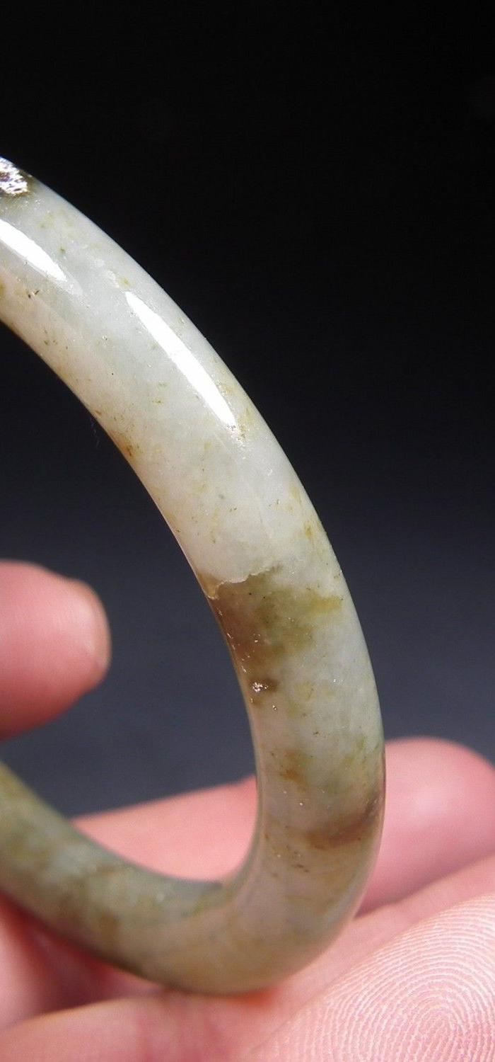 m28八九十年代的a货新工冰种满浓绿绿色翡翠粗条大圆